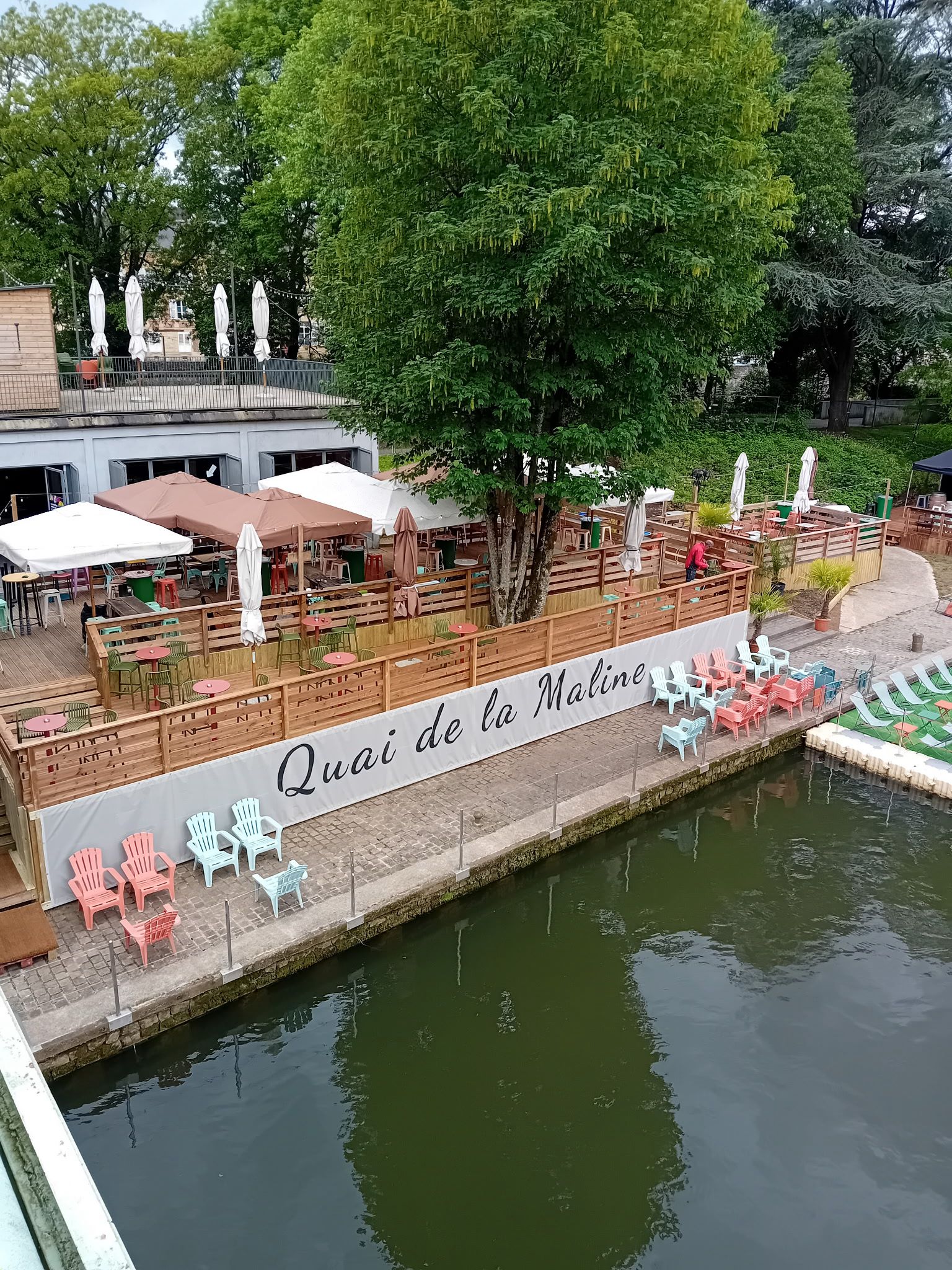 LE QUAI DE LA MALINE RELANCE SA SAISON AVEC DEUX NOUVELLES TERRASSES